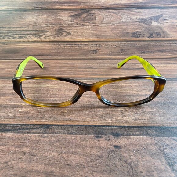 Coach Accessories - Coach Sunglasses Women's Brown Tortoise Lime Green HC6001 Emily 57mm